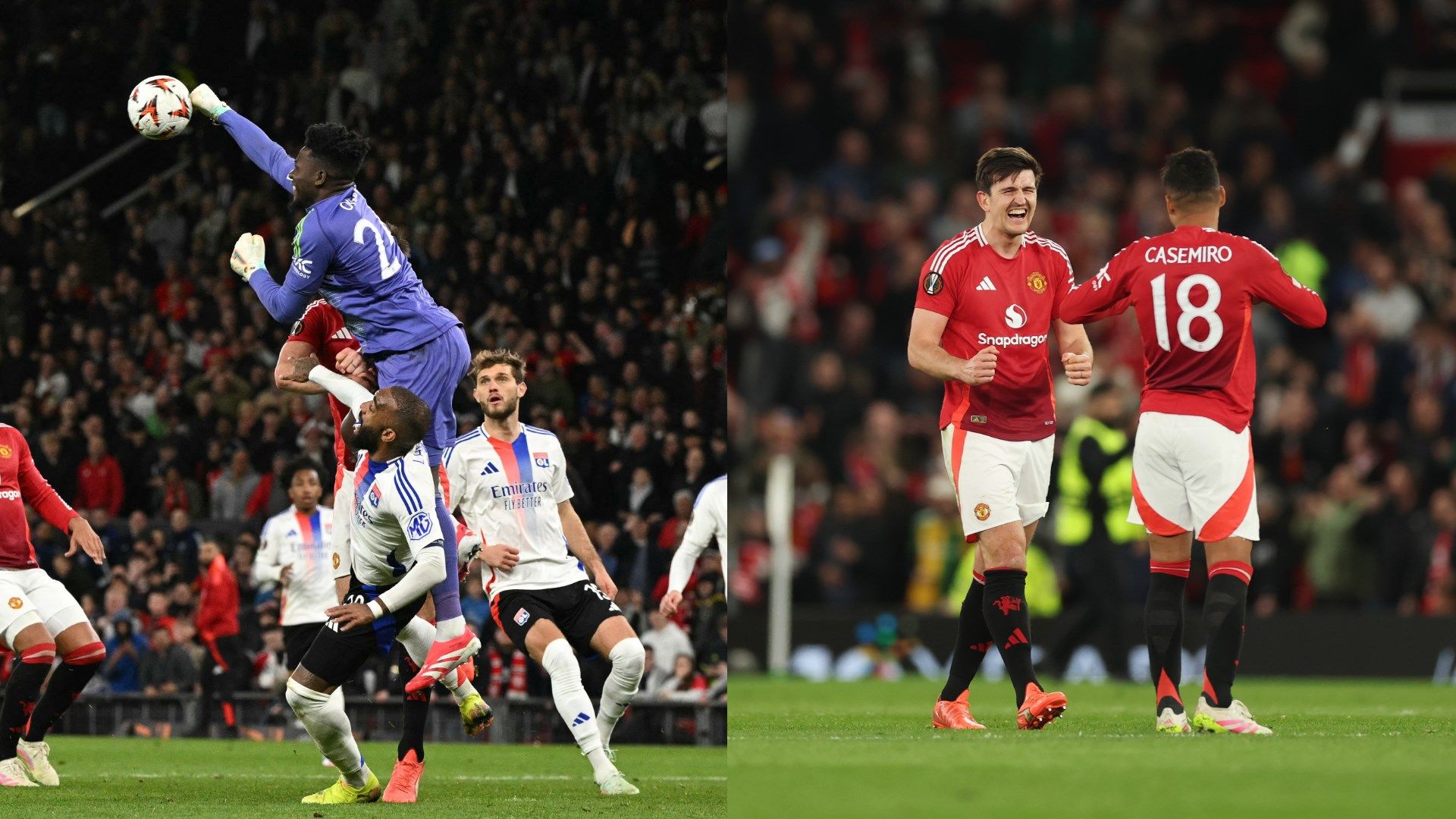 Man United Lyon Europa League 2024-2025