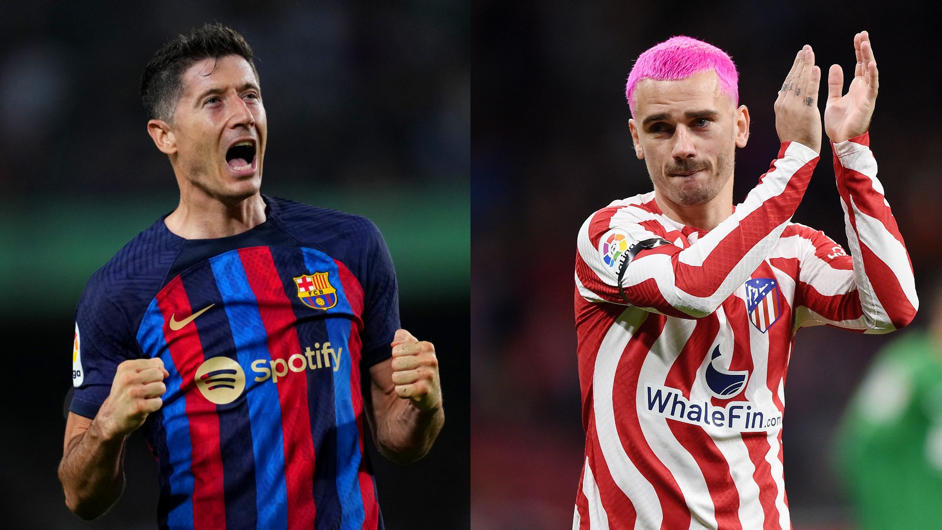 FC Barcelone Atlético de Madrid Lewandowski Griezmann Liga