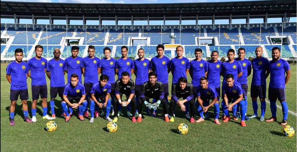 Malaysia national team in Yangon, Myanmar 18/11/16