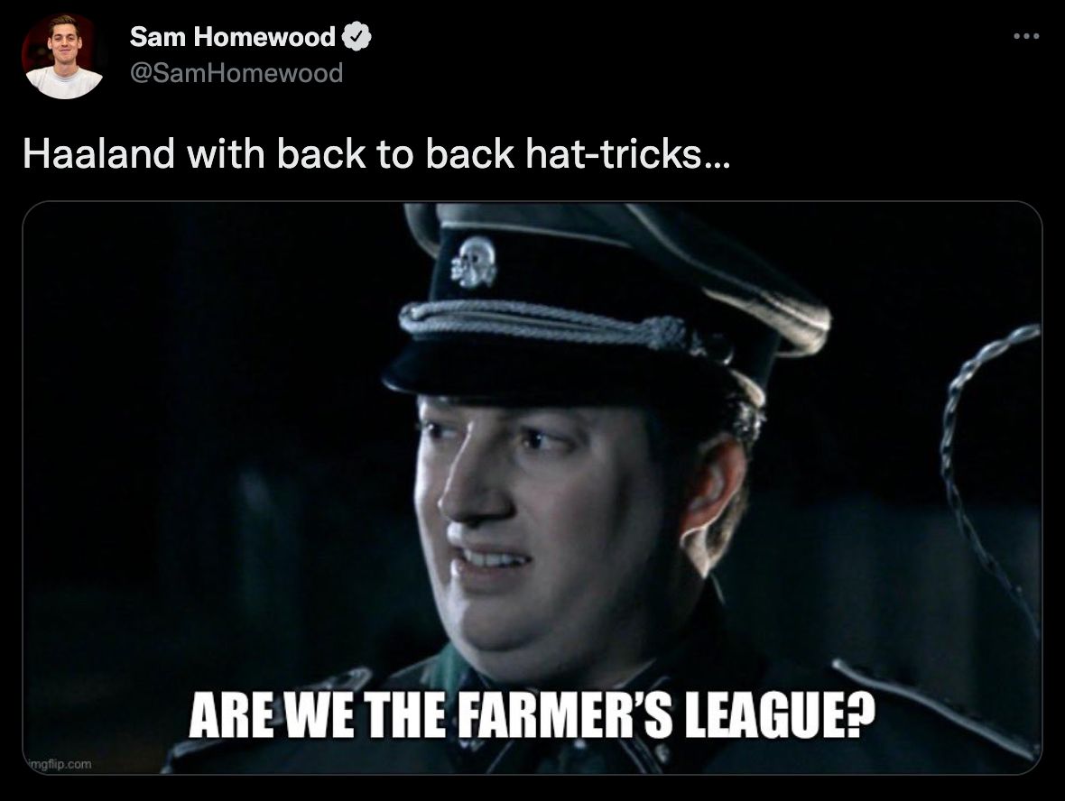 Haaland tweet 3 BMB