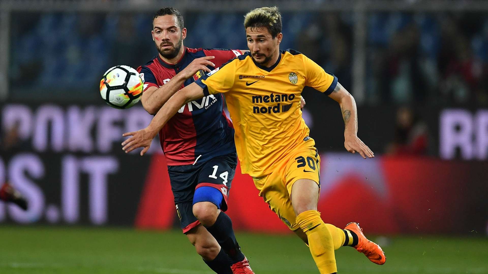 Davide Biraschi Ryder Matos Genoa Verona Serie A