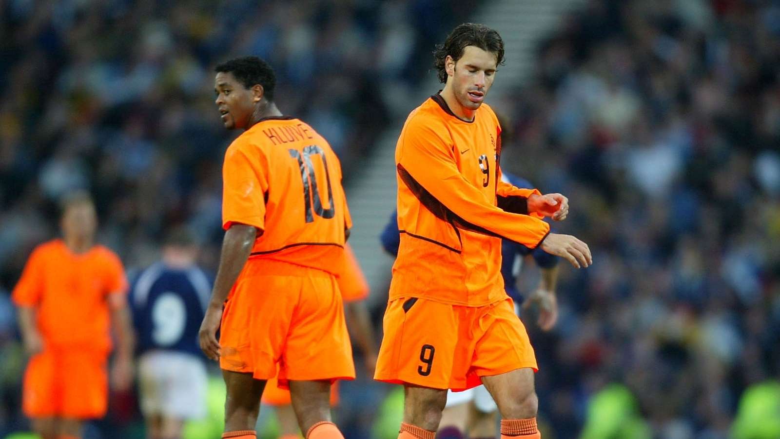Ruud van Nistelrooy and Patrick Kluivert