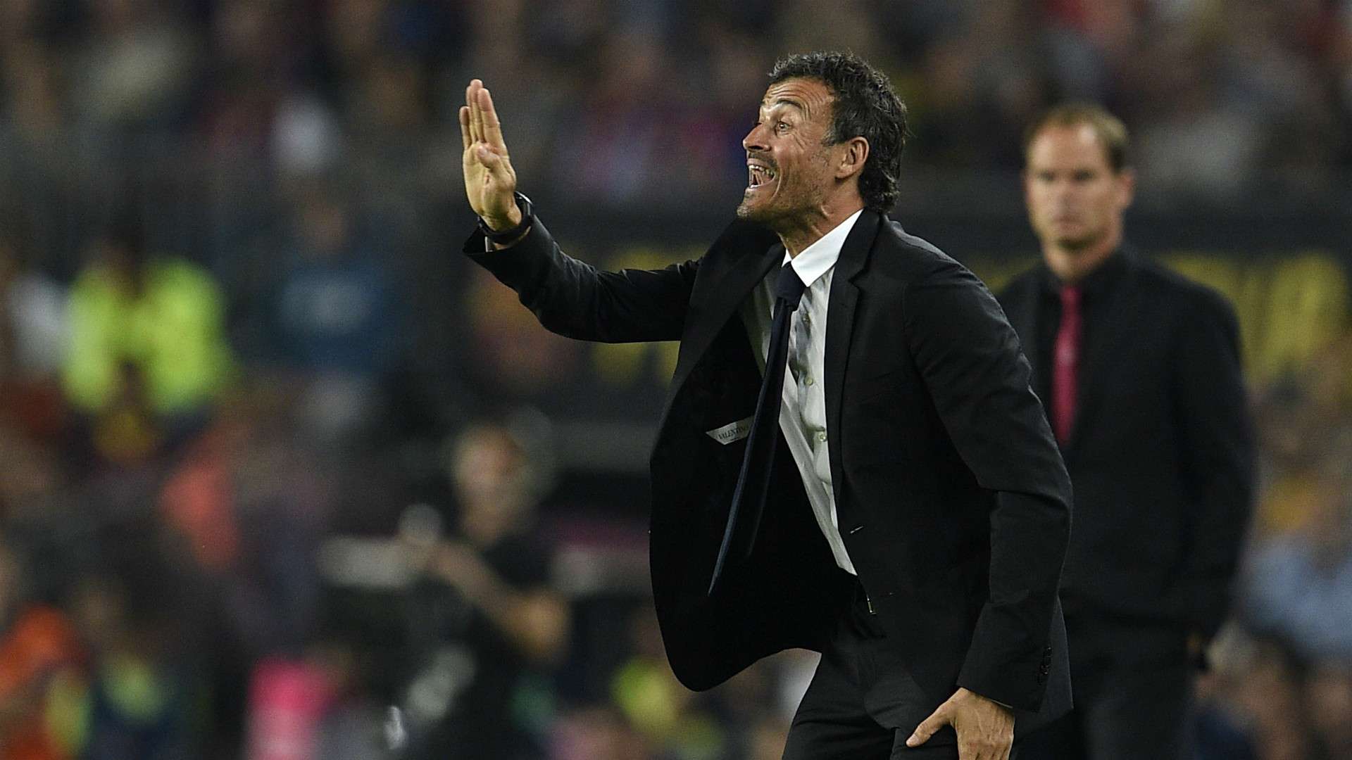 Luis Enrique Barcelona Ajax UEFA Champions League 10212014