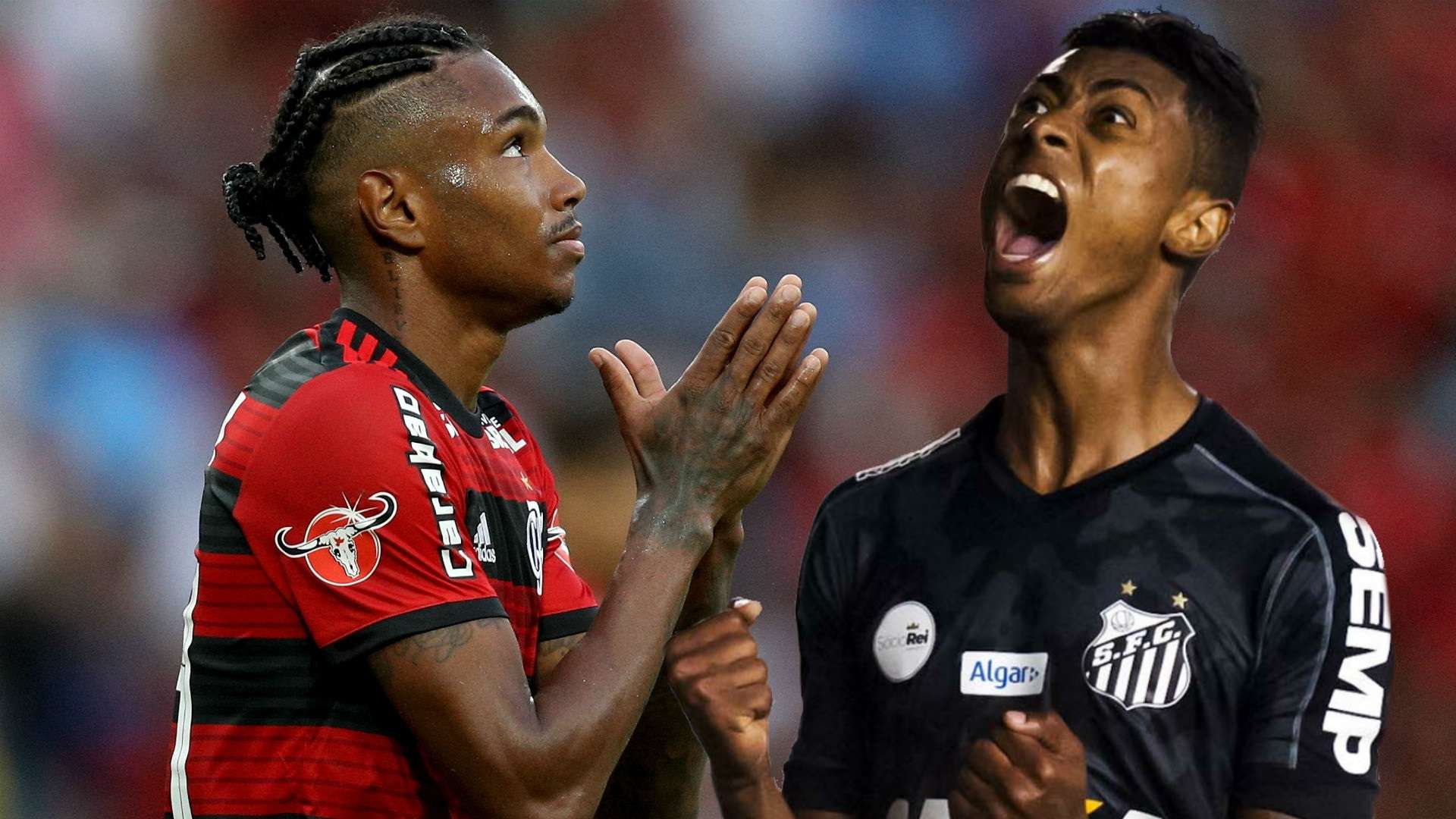Vitinho Bruno Henrique Flamengo GFX