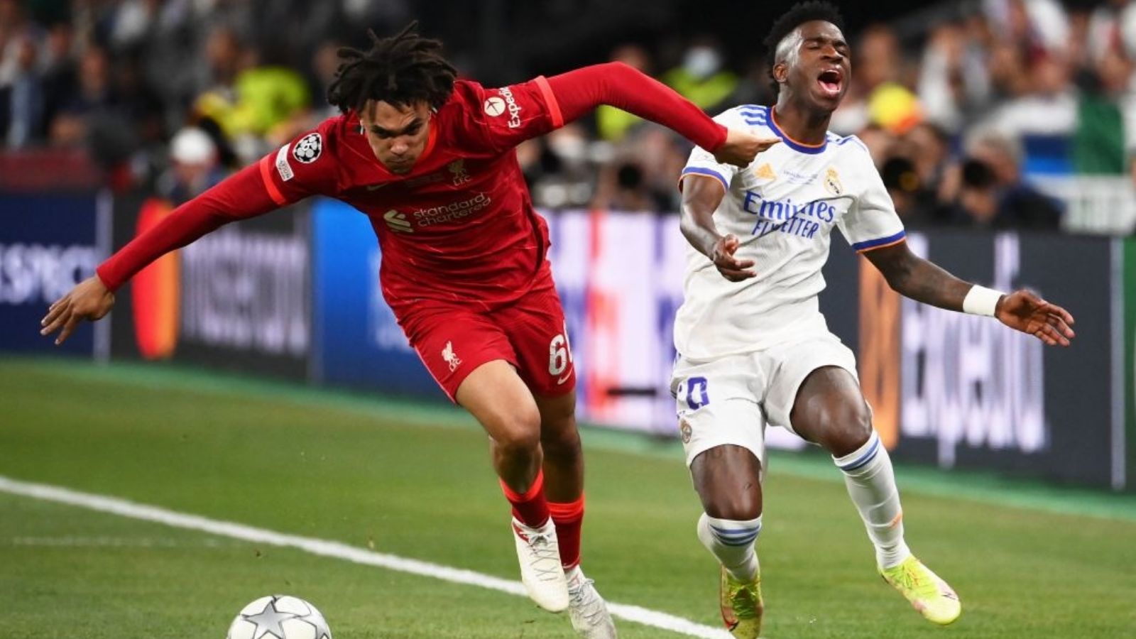 Vinicius JR, Liverpool vs. Real Madrid