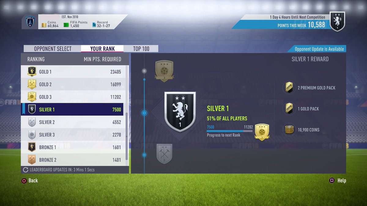 FIFA 18 Squad Battles