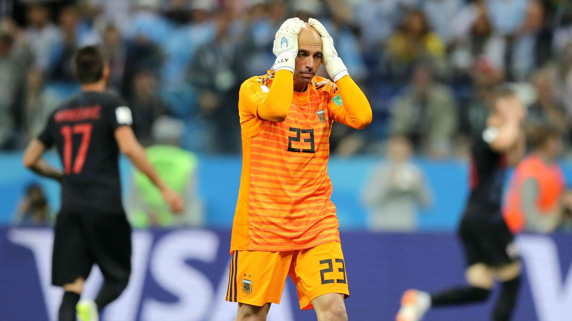 croatia argentina - willy caballero - world cup - 21062018