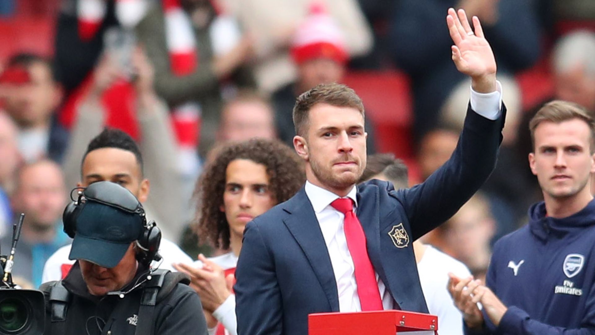 Aaron Ramsey Arsenal farewell