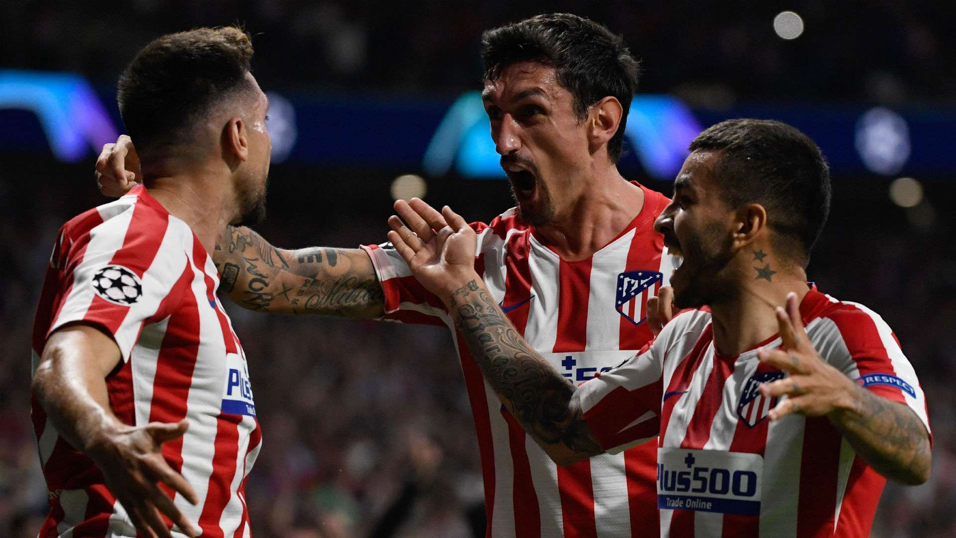 Atletico Madrid-Juventus Champions League Hector Herrera Stefan Savic Angel Correa 2019/2020