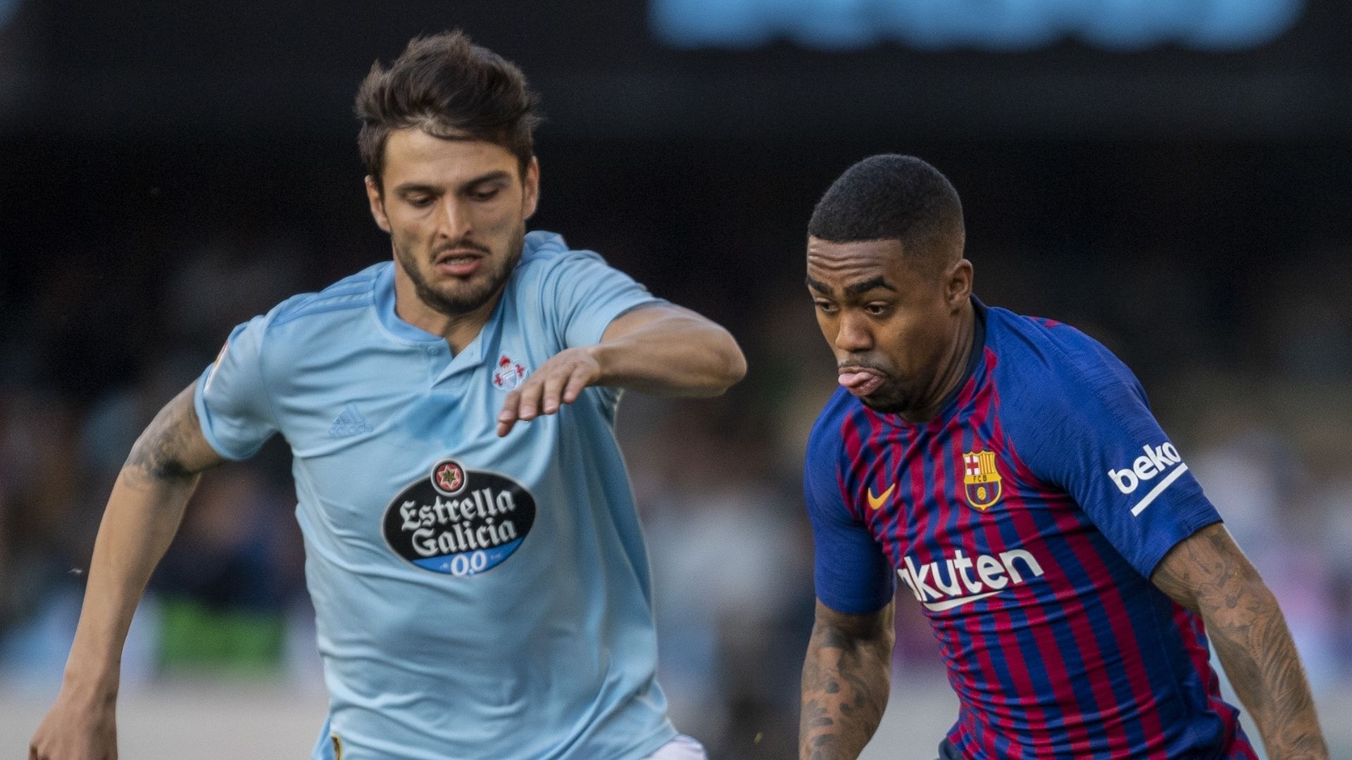 Okay Yokuslu, Celta Vigo, Malcom, Barcelona