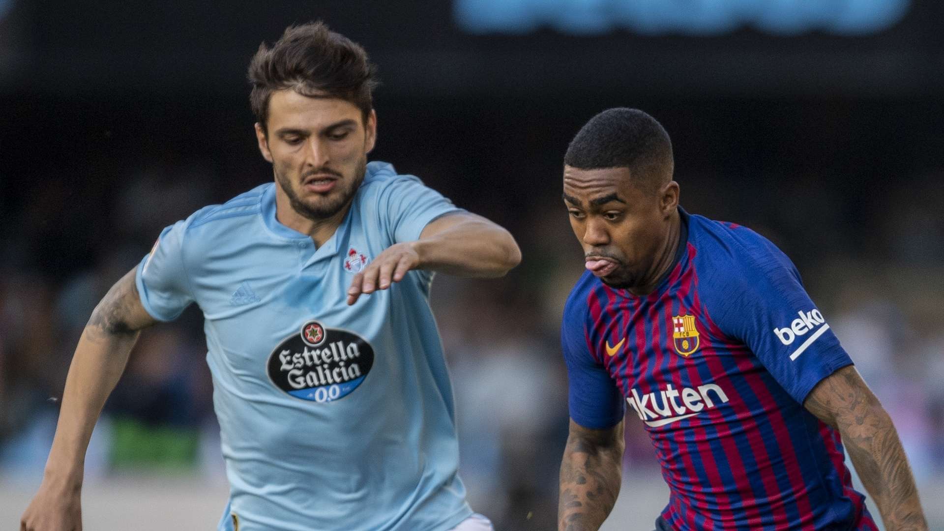 Okay Yokuslu, Celta Vigo, Malcom, Barcelona