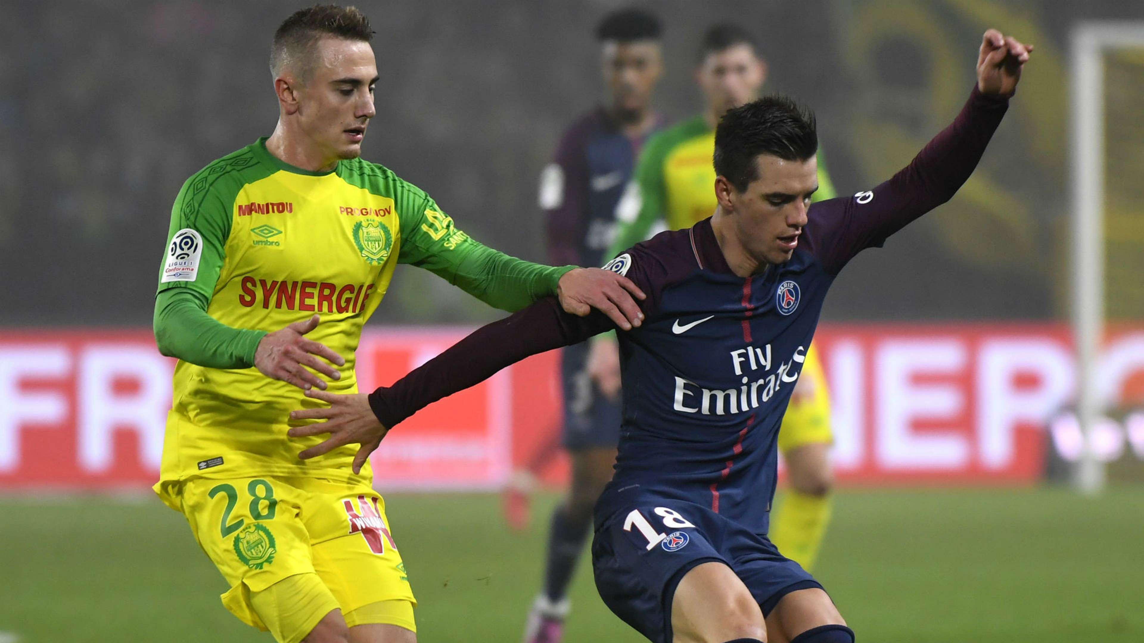 Giovanni Lo Celso Valentin Rongier Nantes PSG Ligue 1 14012018