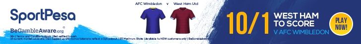 West Ham enhanced offer SportPesa