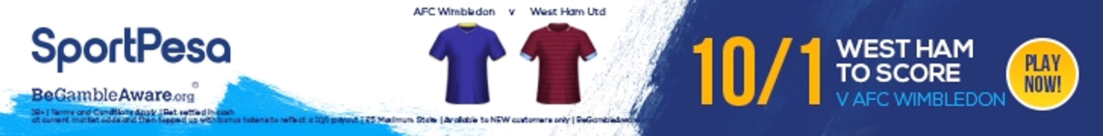 West Ham enhanced offer SportPesa