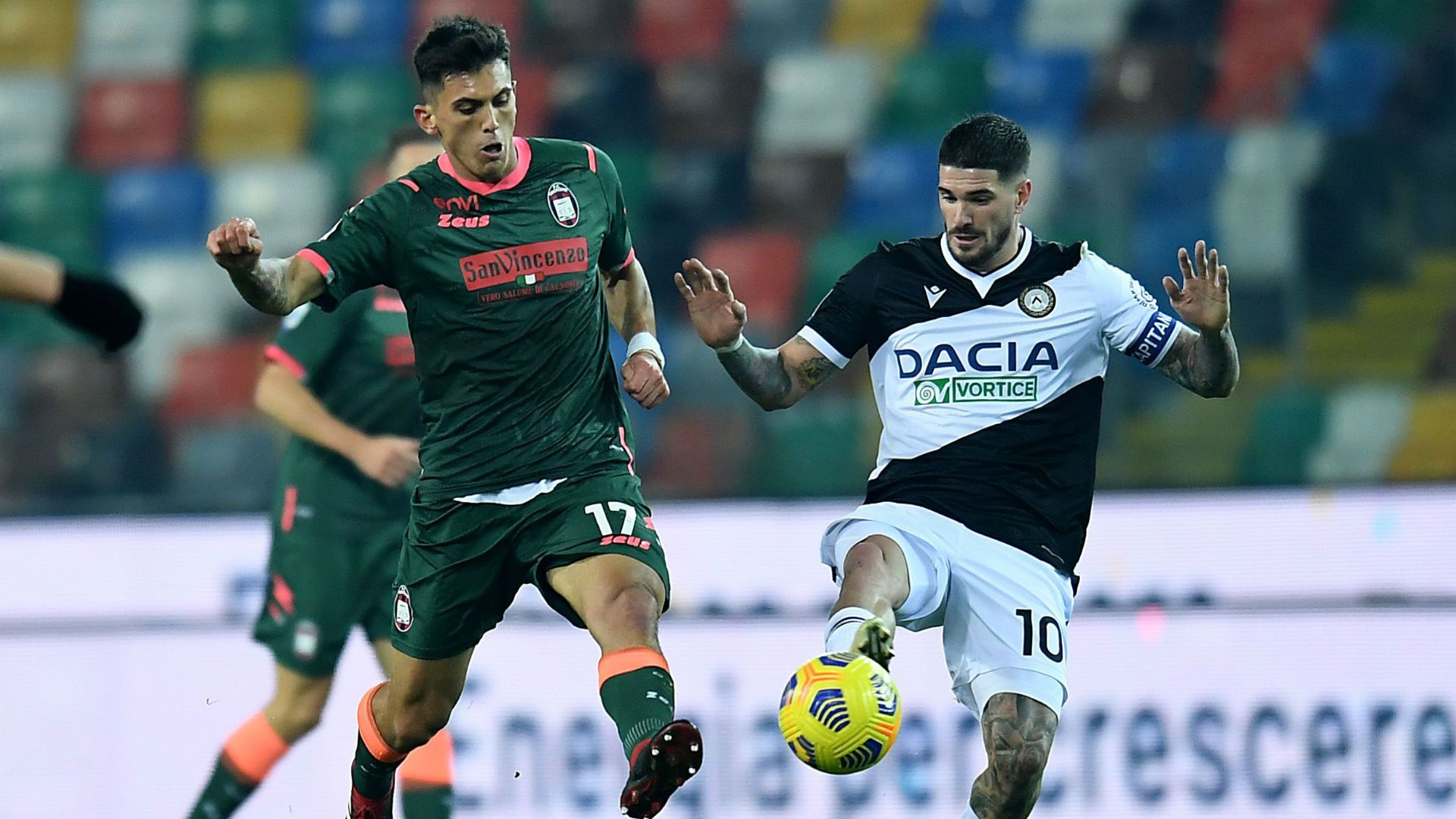 Rodrigo De Paul Salvatore Molina Udinese Crotone