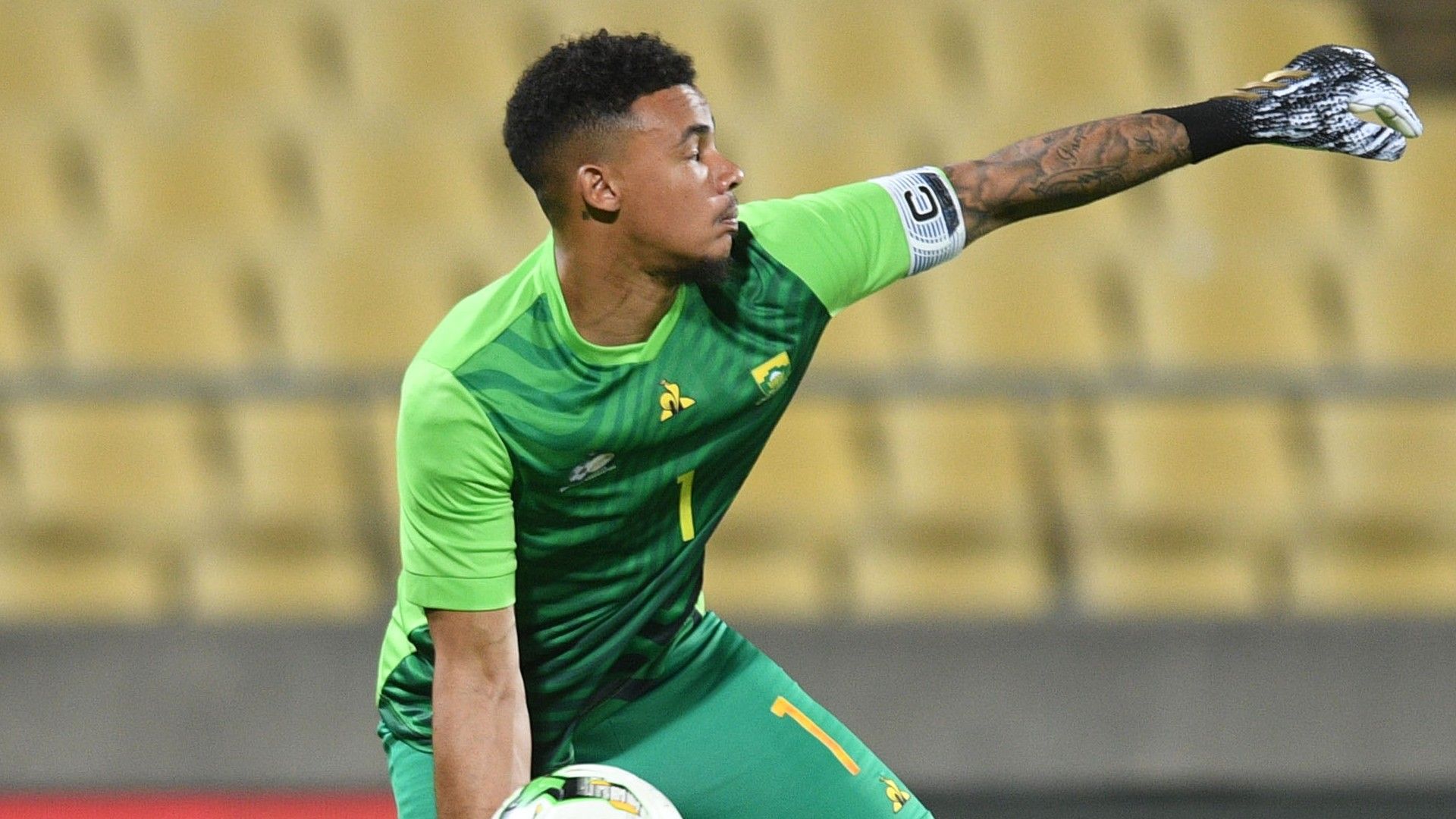 Ronwen Williams, Bafana Bafana, October 2020