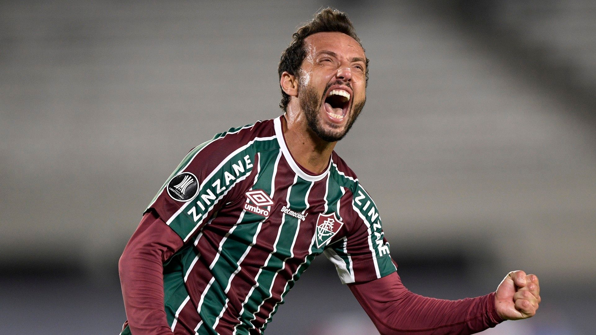 Nenê comemora - River Plate x Fluminense Libertadores 25052021