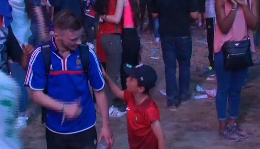 Portugal France fans