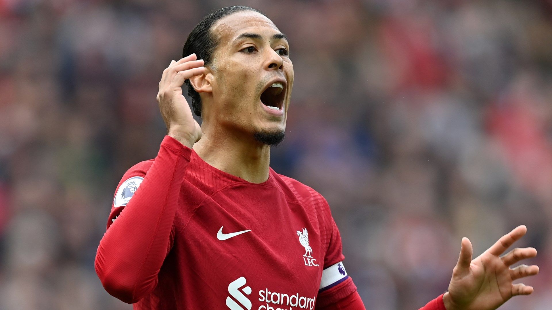 Virgil van Dijk Liverpool 2022-23