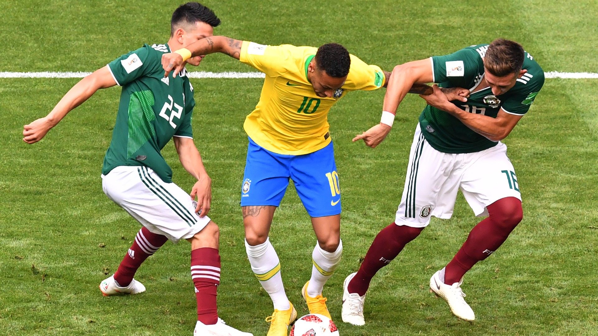 México Brasil Rusia 2018