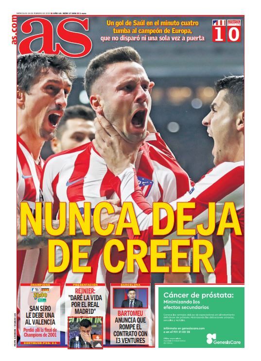 AS 19 Feb newspapers