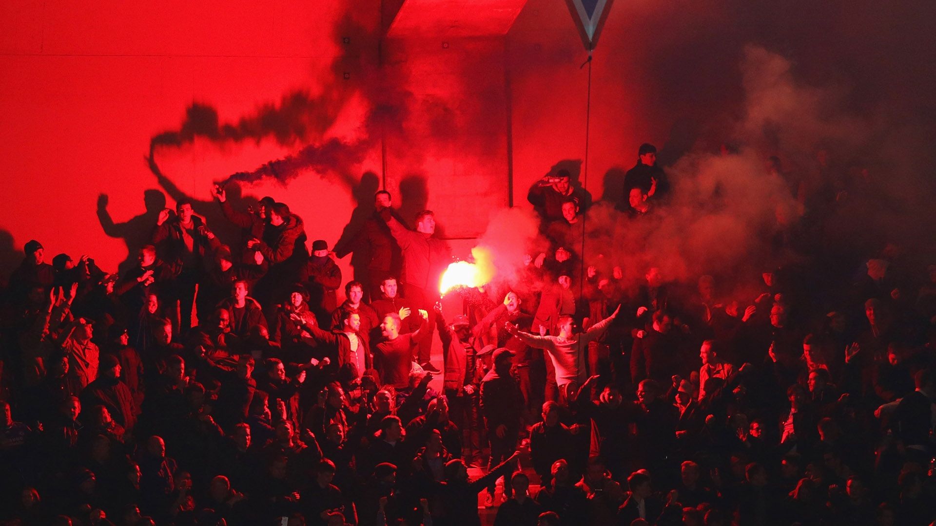 Fans PSG Chelsea Champions League 17022015