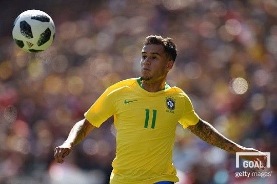 브라질 공격수 필리페 쿠티뉴. 사진=게티이미지