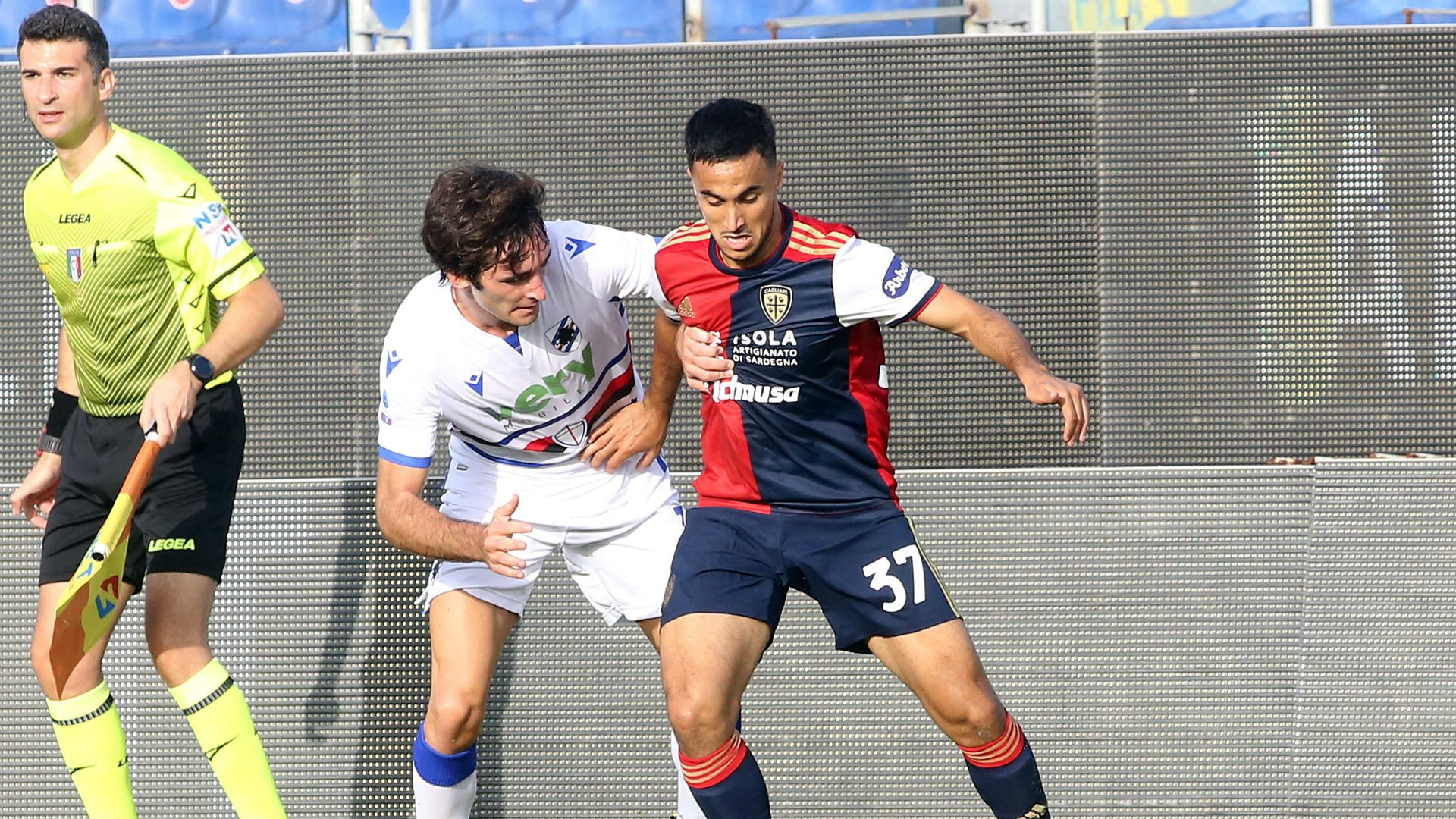 Il Cagliari perde Ounas: "Positivo al Coronavirus"