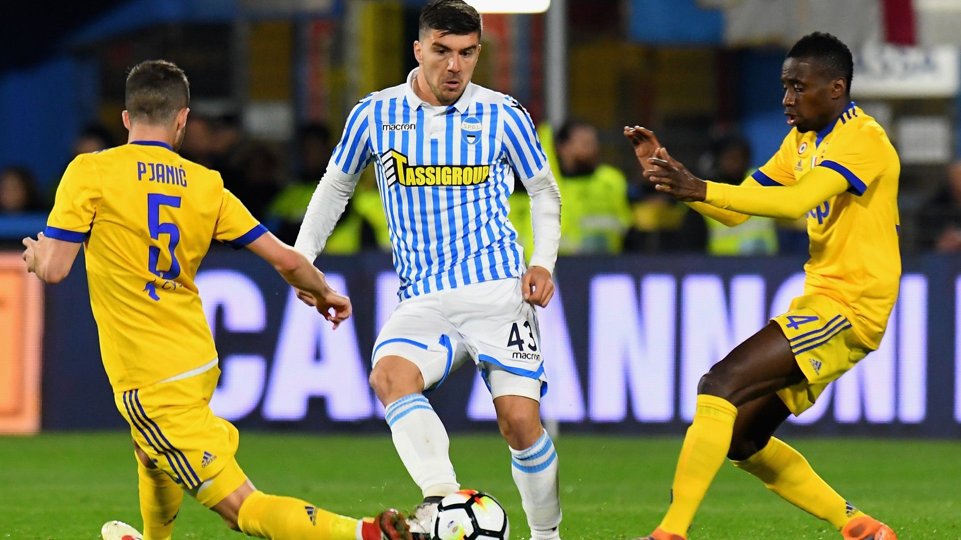 Pjanic Asamoah Juventus SPAL 17032018