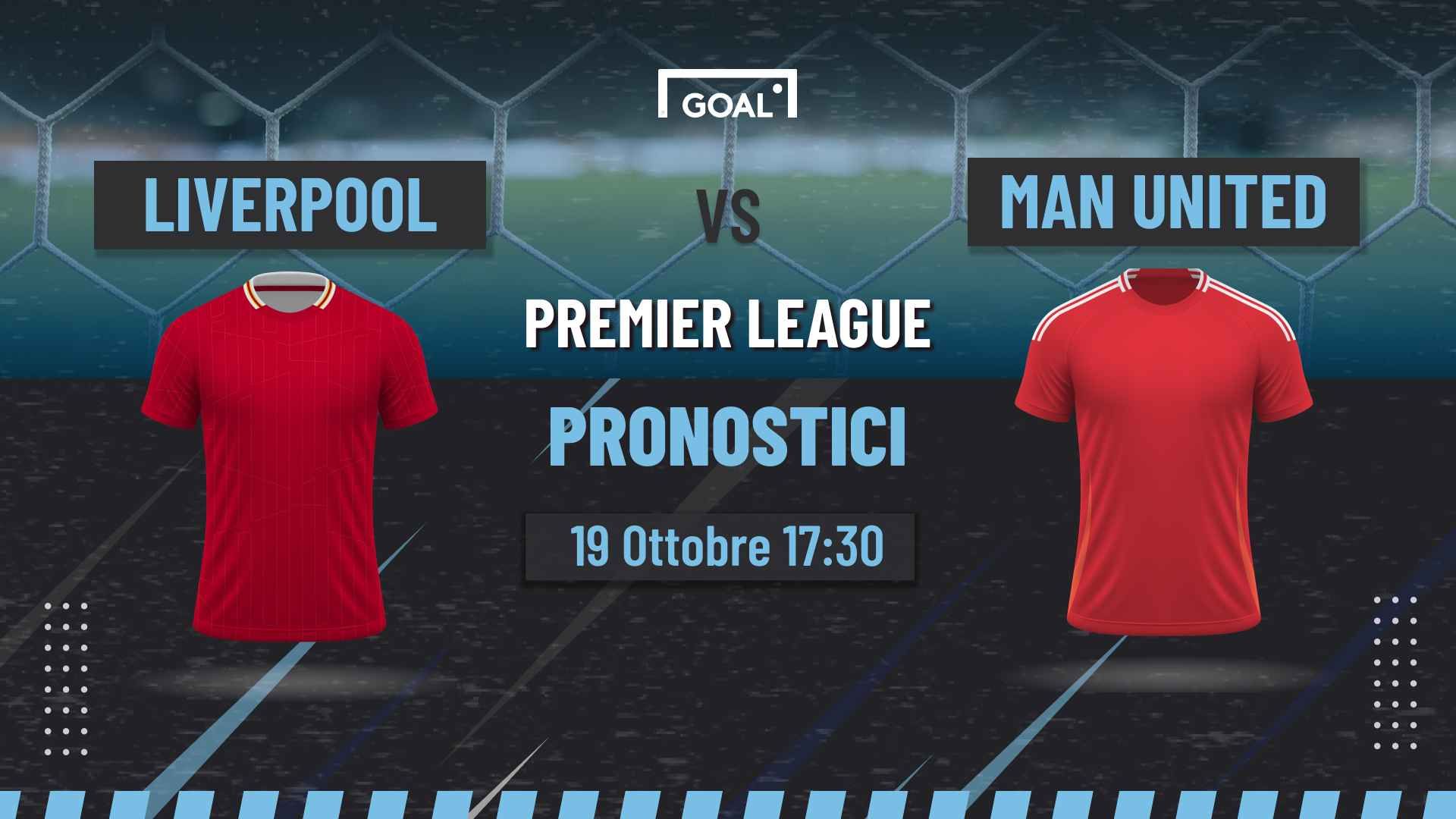 pronostici Liverpool - Man Utd