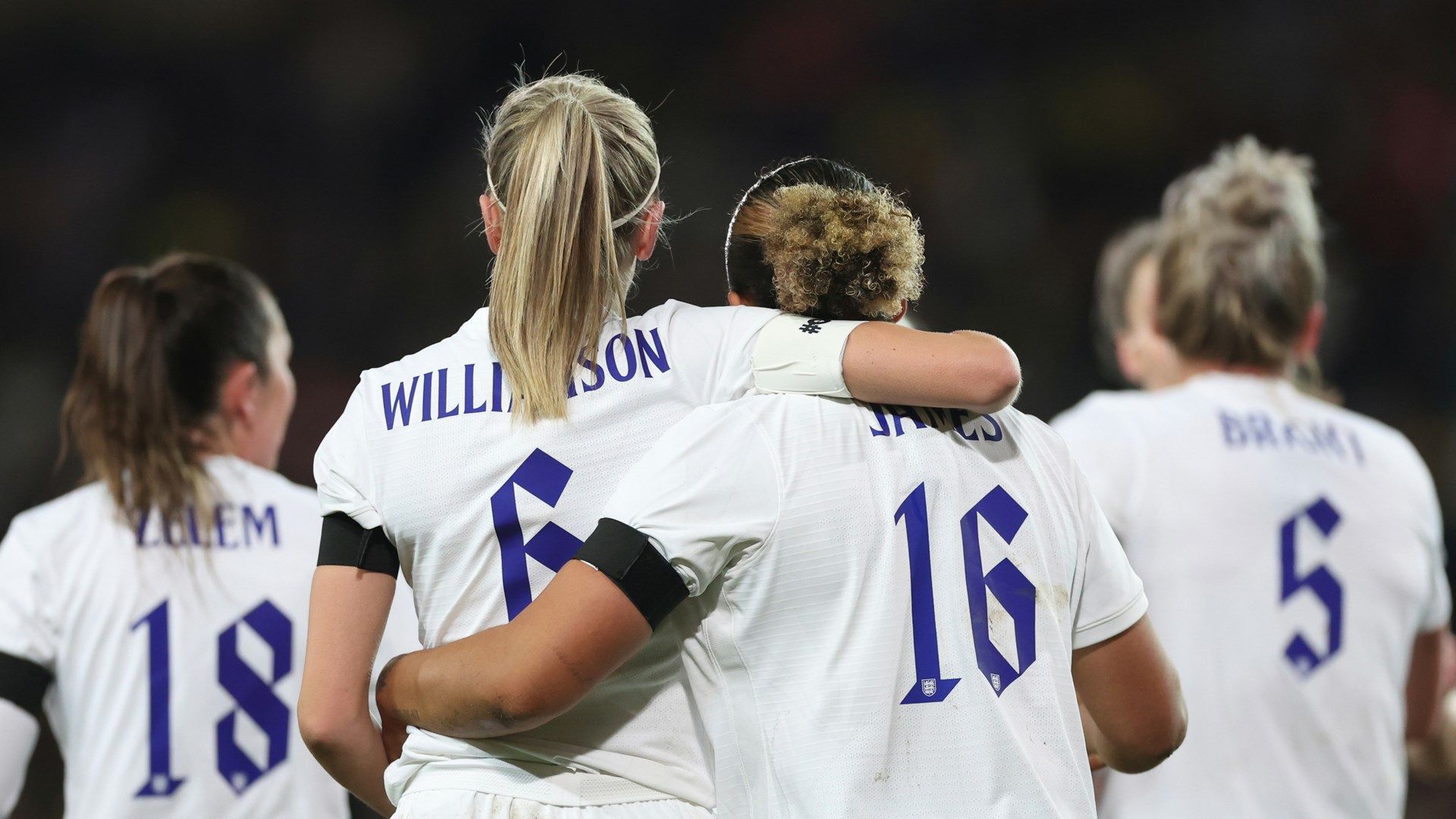 Leah Williamson Lauren James England Women 2023