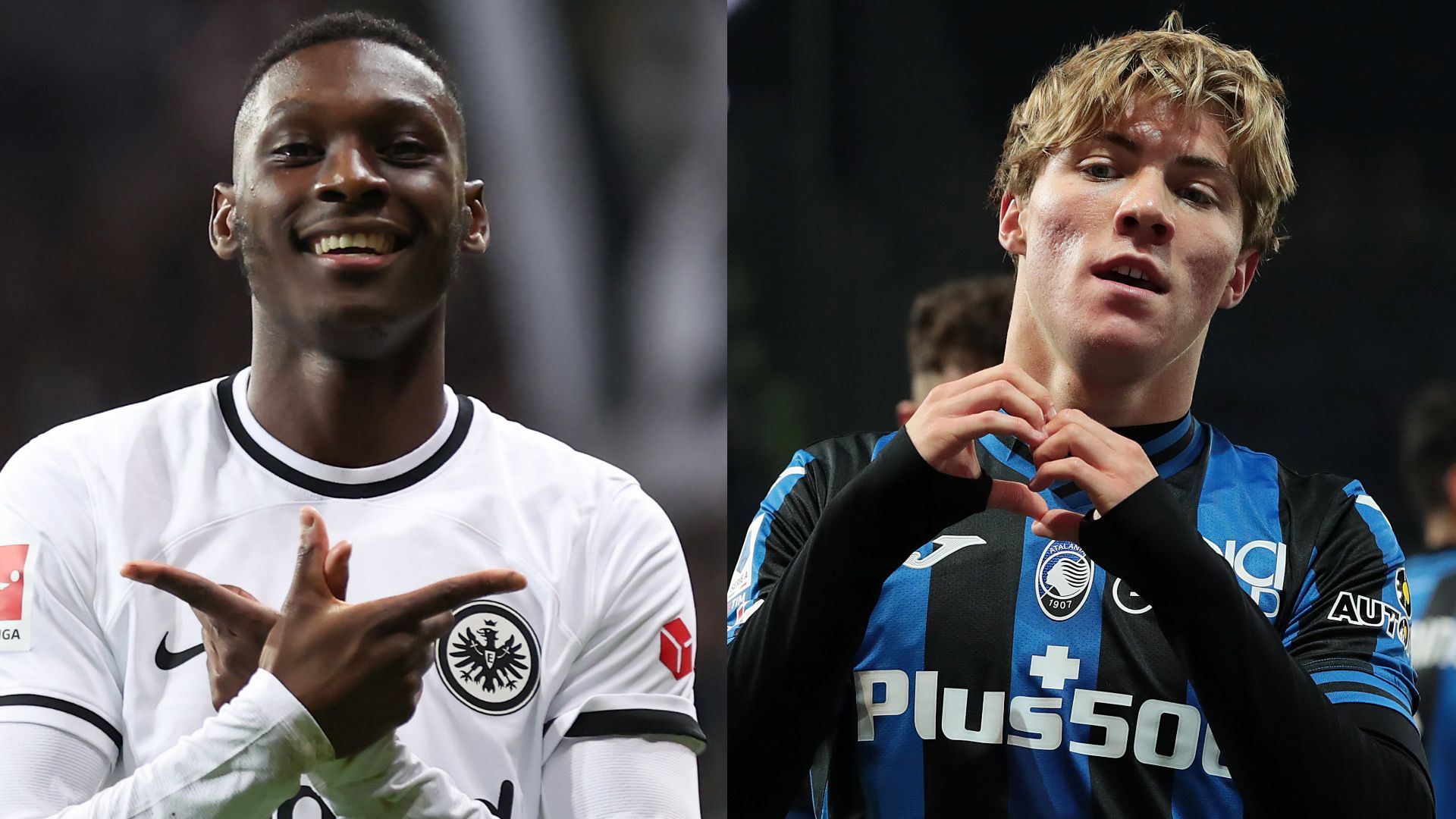 Randal Kolo Muani Rasmus Hojlund