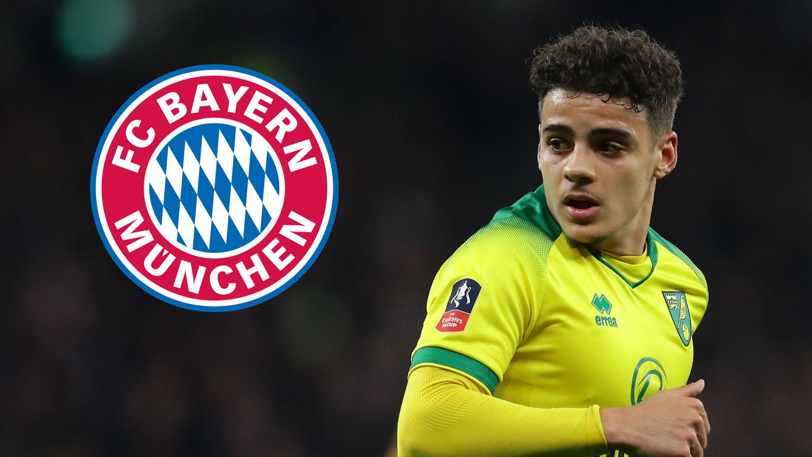ONLY GERMANY Max Aarons Norwich City Bayern