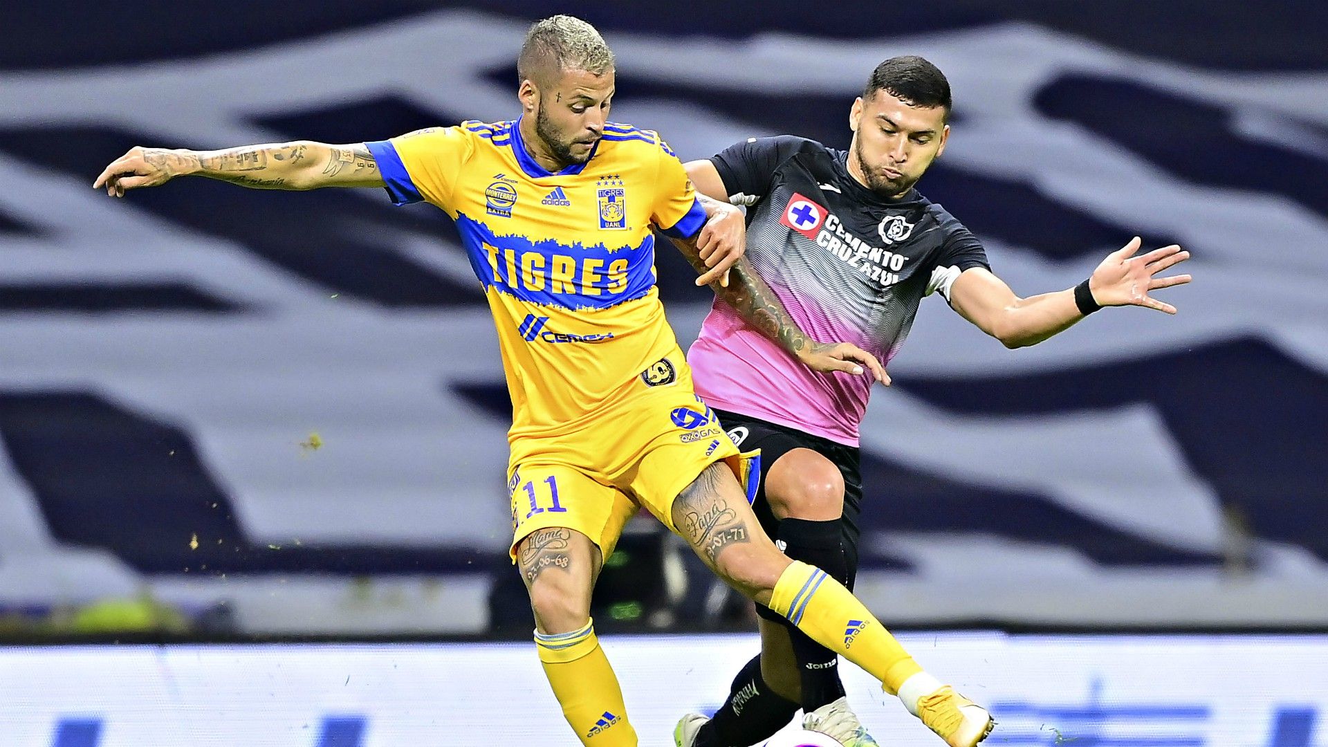 Nicolás López Cruz Azul vs Tigres 171020