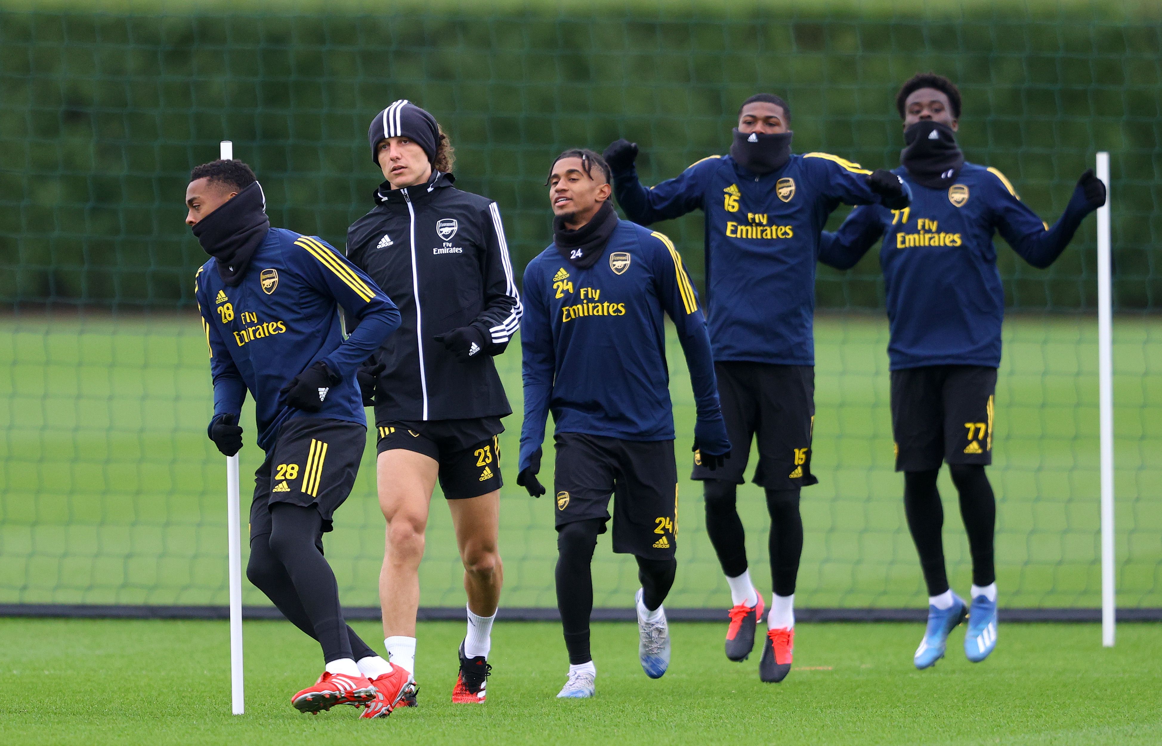Arsenal training