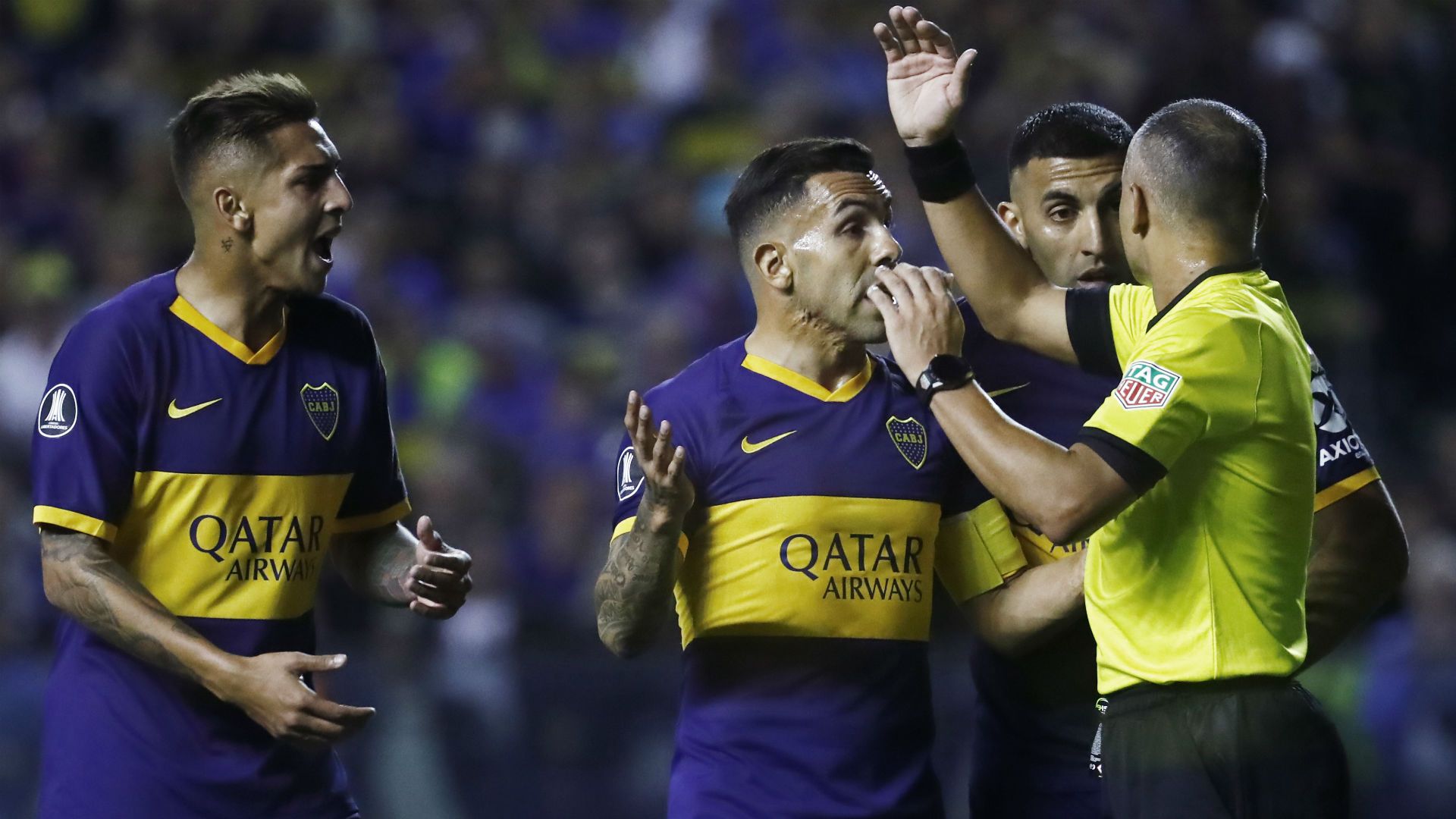 Abila Tevez Boca River Copa Libertadores Semifinal 22102019