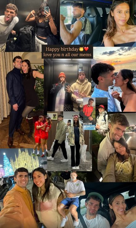 Alexa Melton Christian Pulisic birthday mems 2025