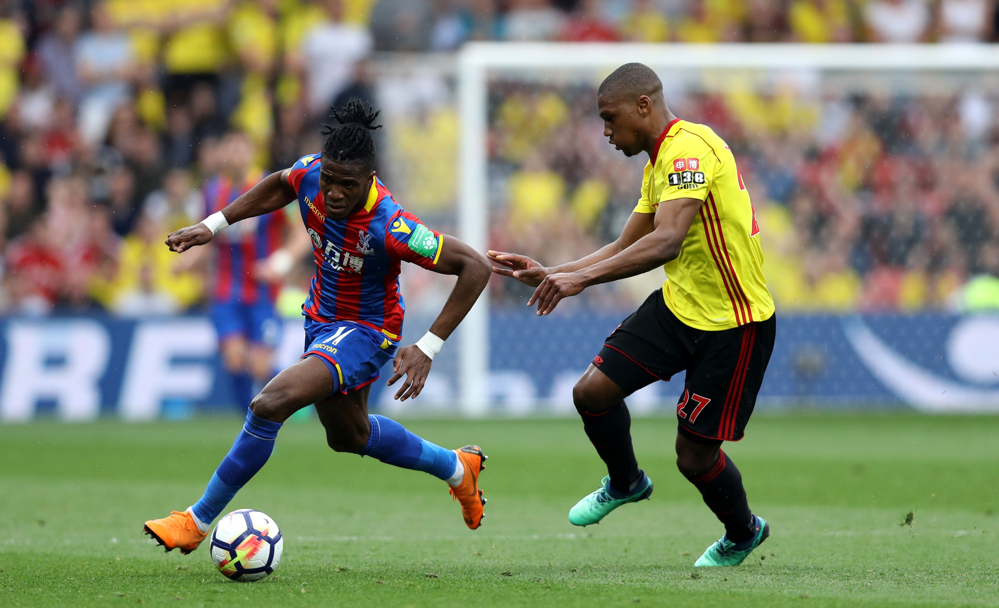 Christian Kabasele, Watford, Wilfried Zaha, Crystal Palace