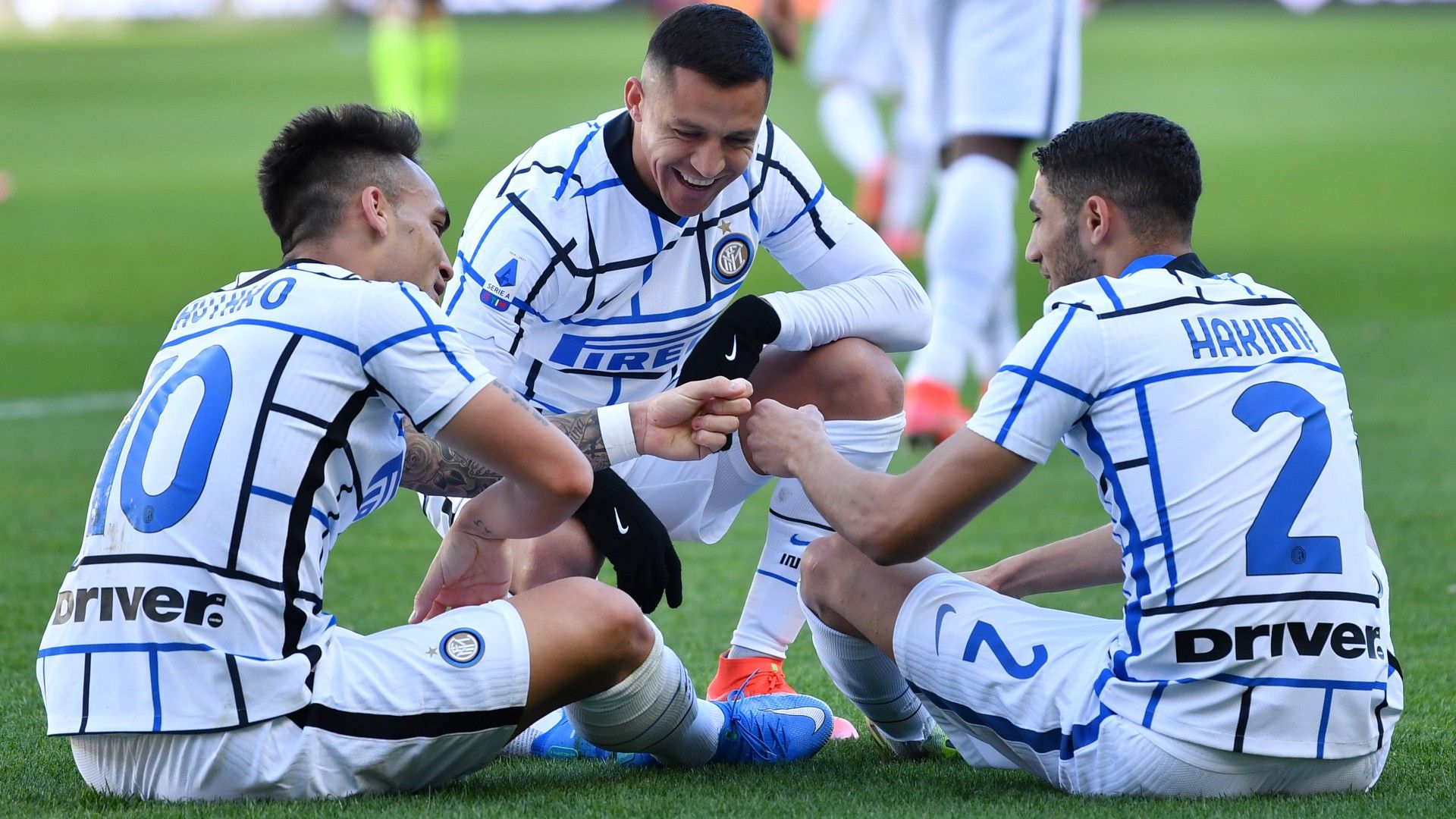 Inter celebrates goal against Torino