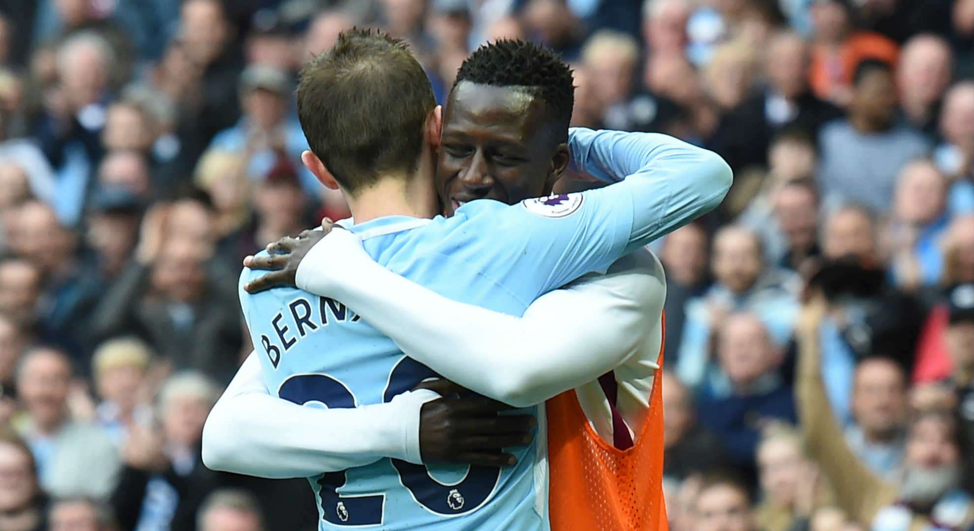 2018-11-24 Benjamin Mendy Bernardo Silva