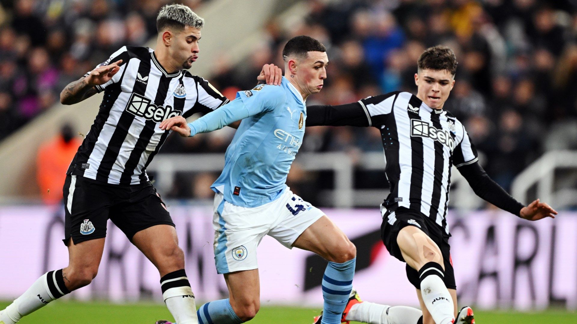 Phil Foden Man City vs Newcastle 2023-24