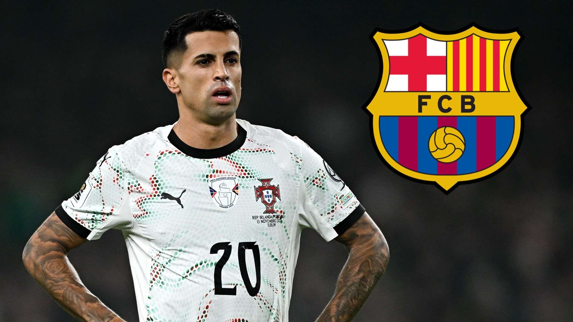 Joao Cancelo Barcelona GFX