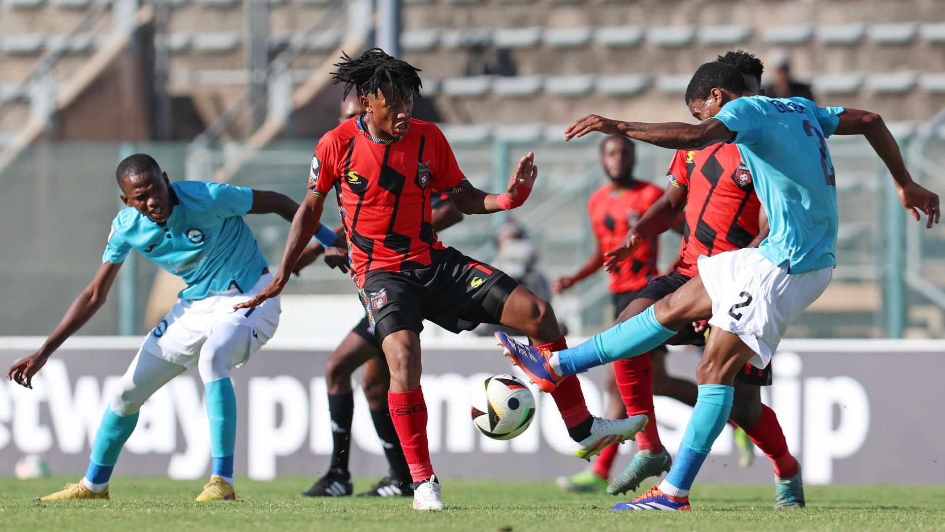 Puso Dithejane, Sanele Zulu & Fezile Gcaba, TS Galaxy vs Richards Bay, May 2025