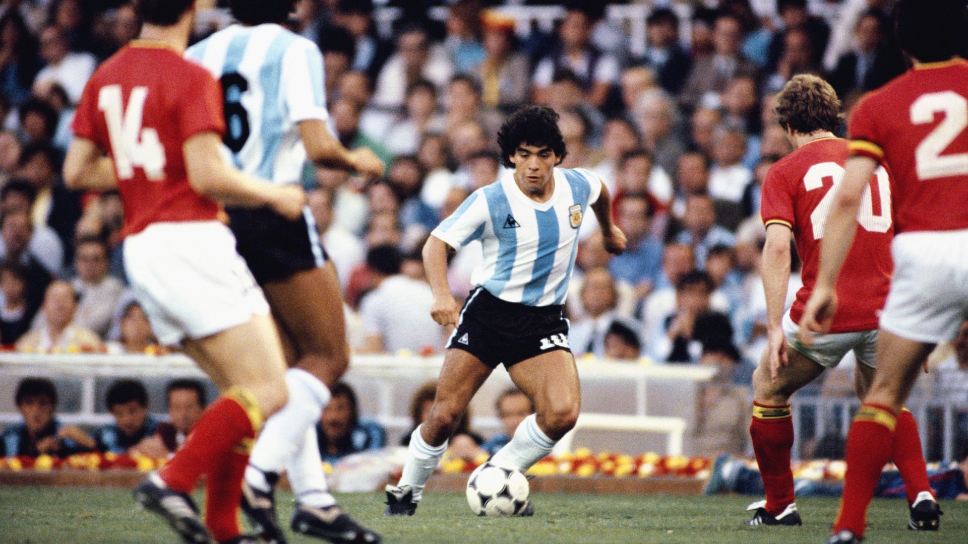 Diego Armando Maradona Argentina 1982