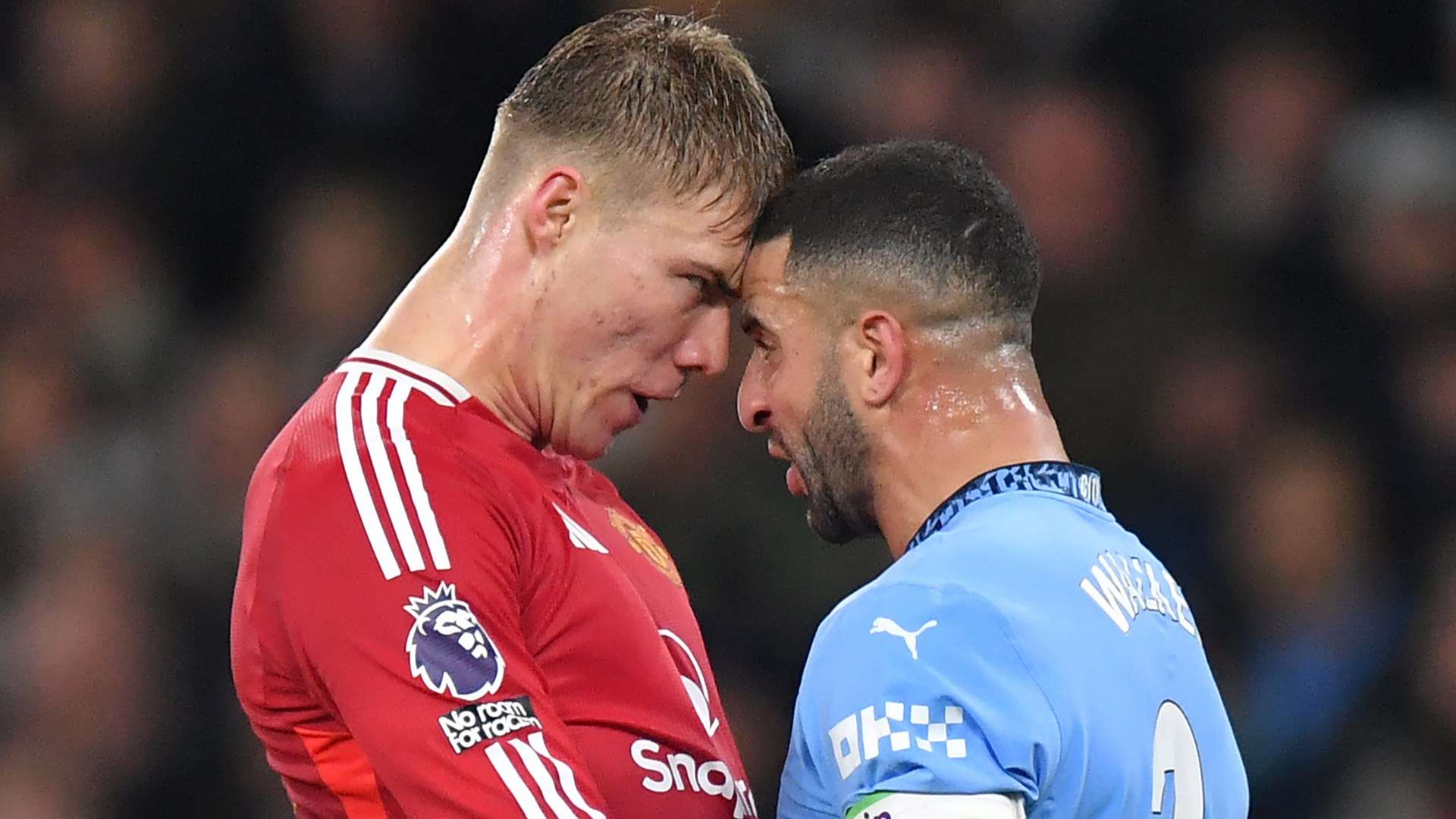 Rasmus Hojlund Kyle Walker