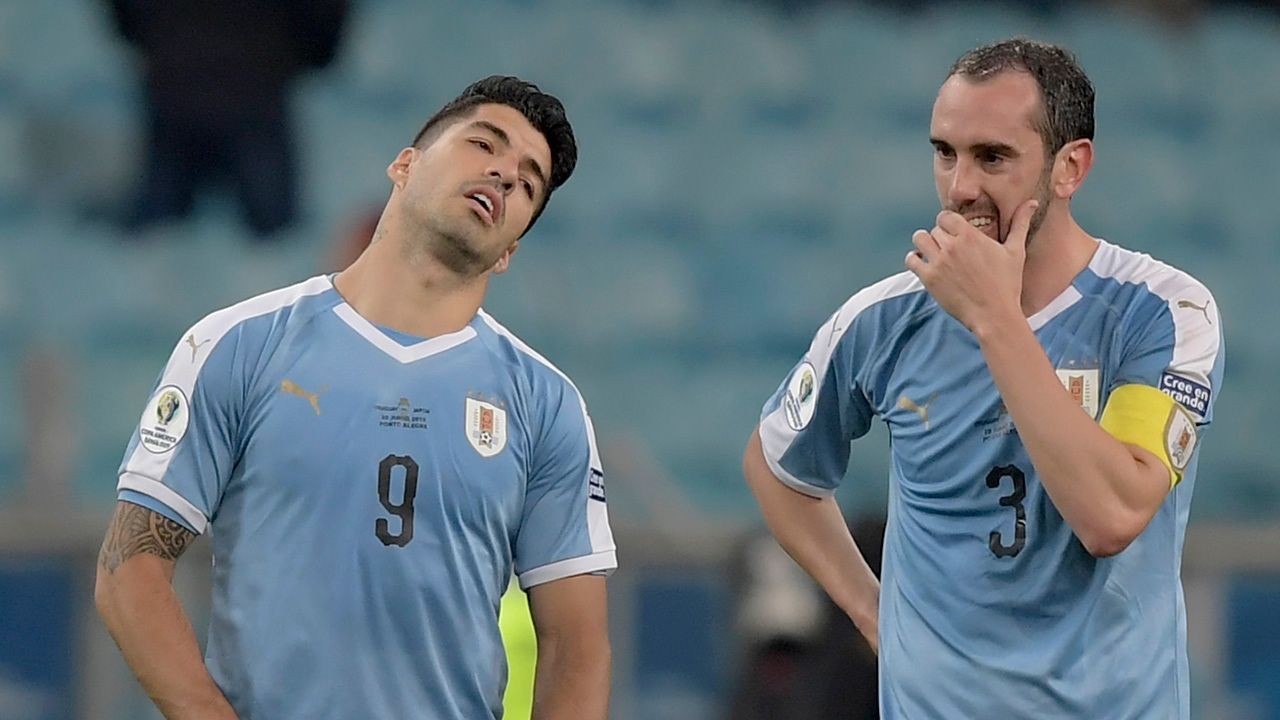 Luis Suarez Diego Godin Uruguai Japão Copa América 20062019
