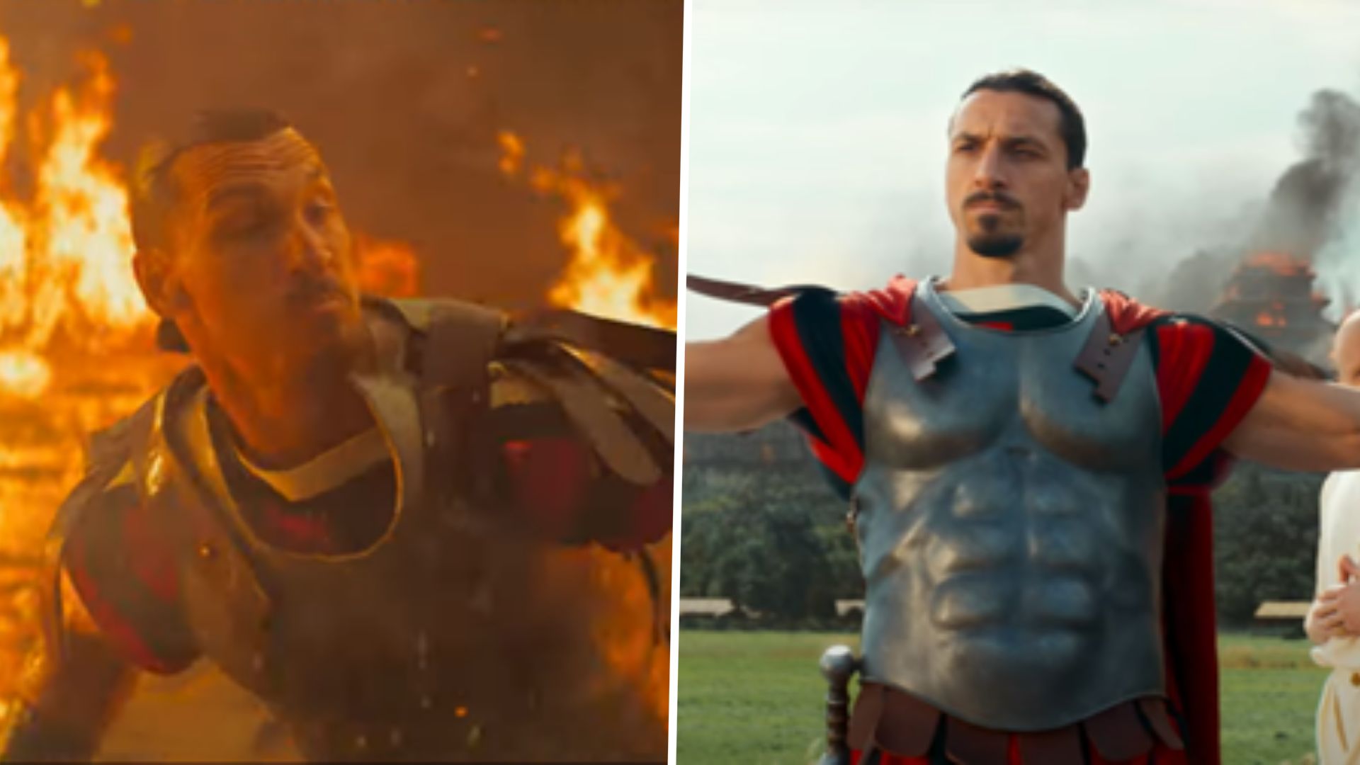 Zlatan Ibrahimovic Asterix & Obelix movie