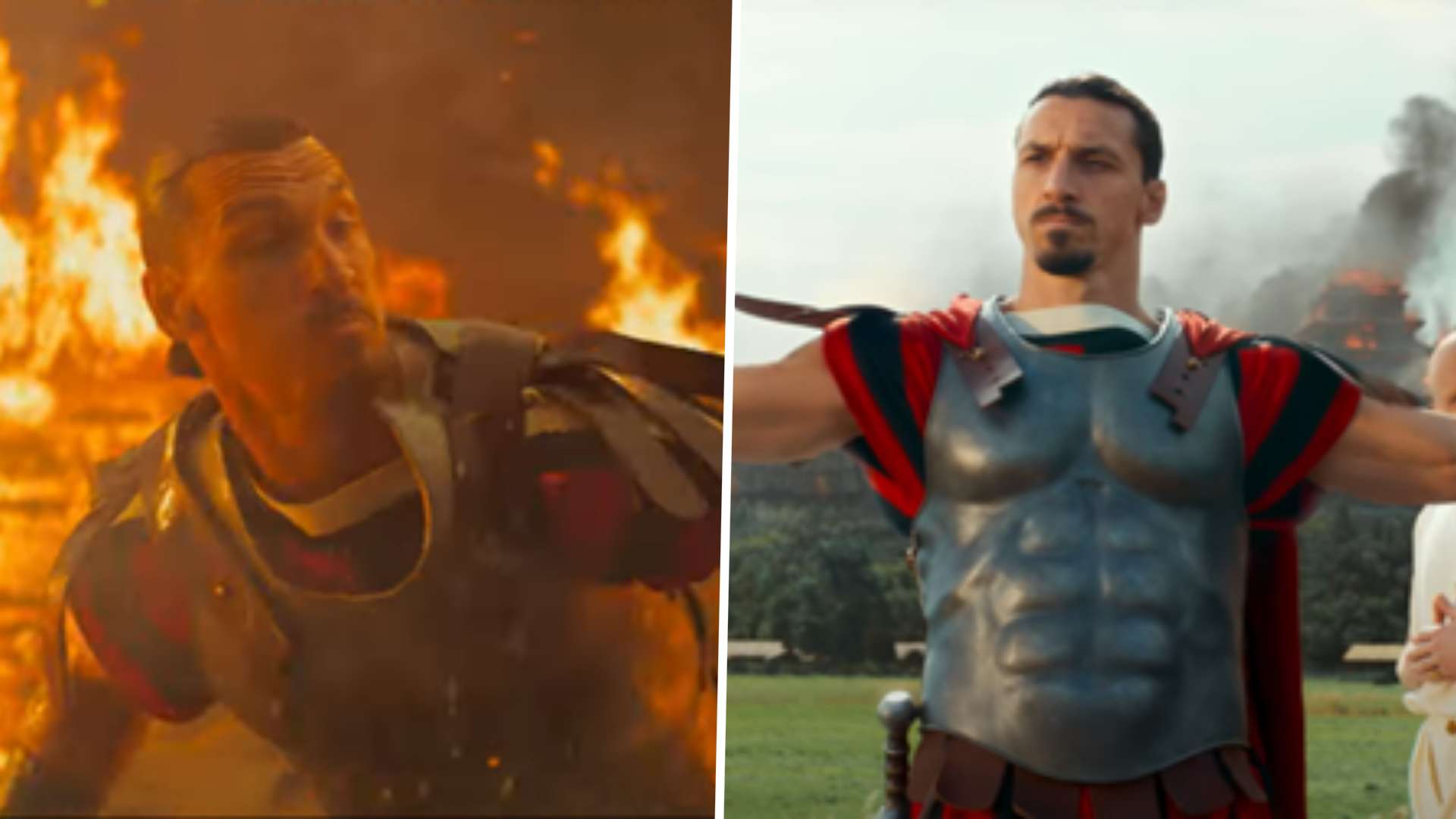 Zlatan Ibrahimovic Asterix & Obelix movie