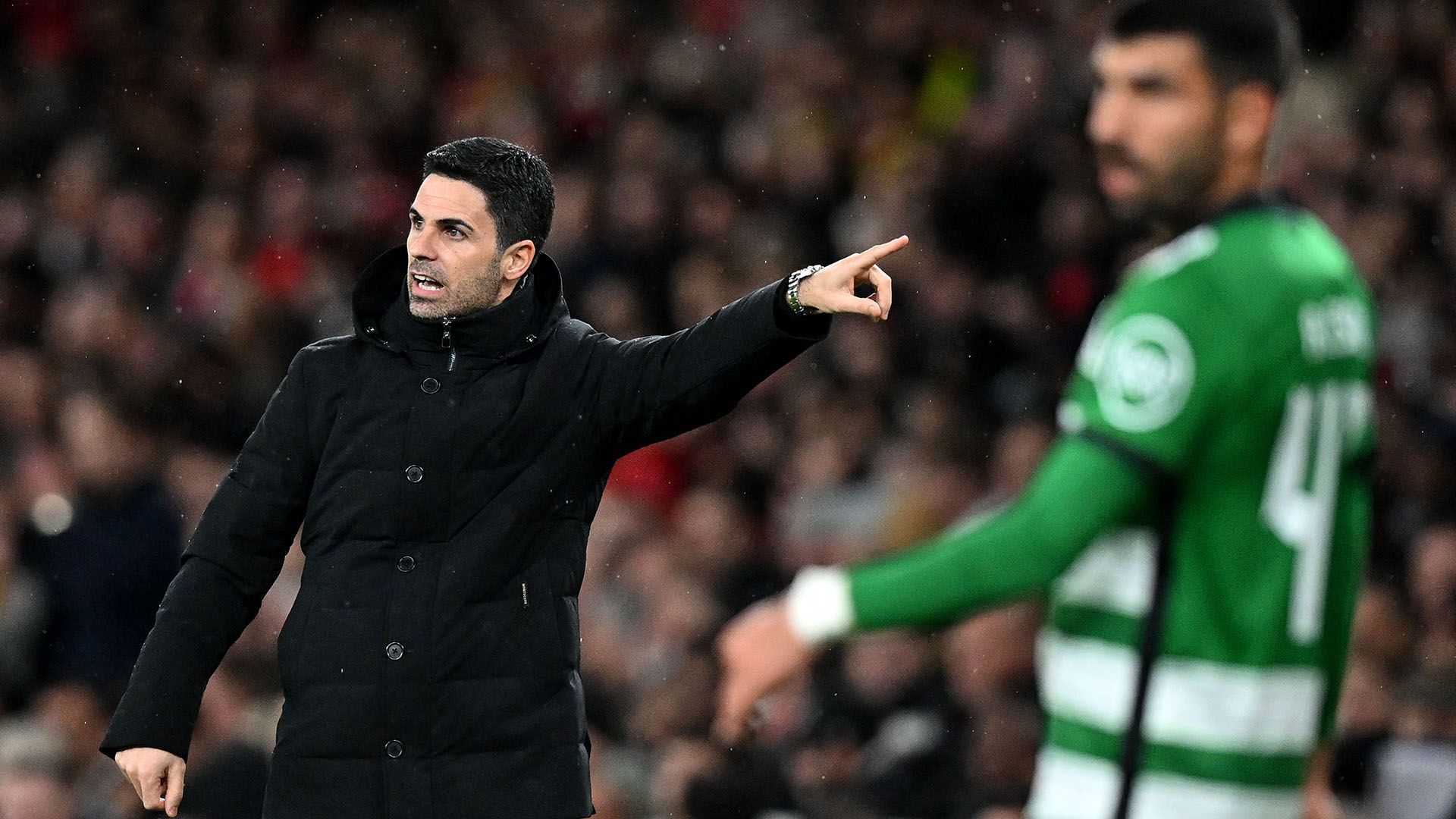 Mikel Arteta Arsenal Sporting 2022-23