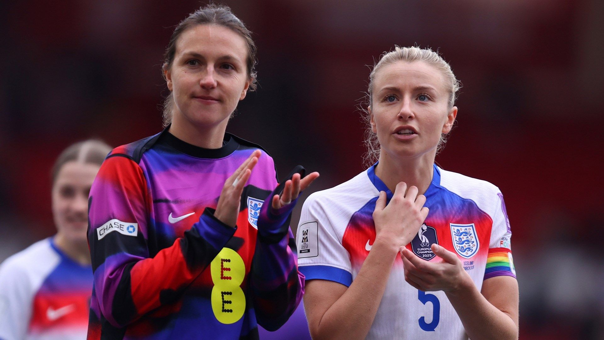 Lotte Wubben-Moy Leah Williamson England Women 2026